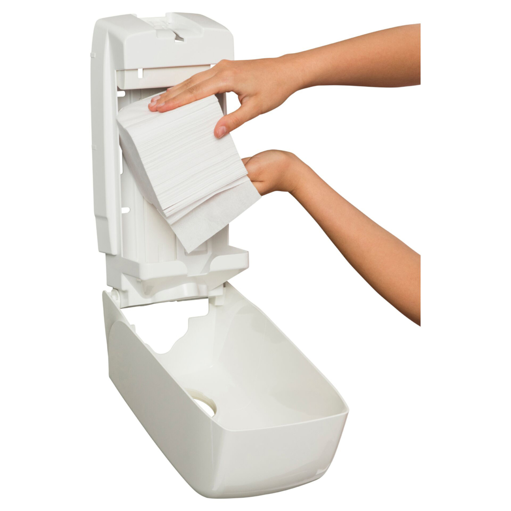 KIMBERLY-CLARK PROFESSIONAL® AQUARIUS® Toilet Tissue Dispenser (69460), Interleaved Toilet Tissue Dispenser, 1 Dispenser / Case - S050450626