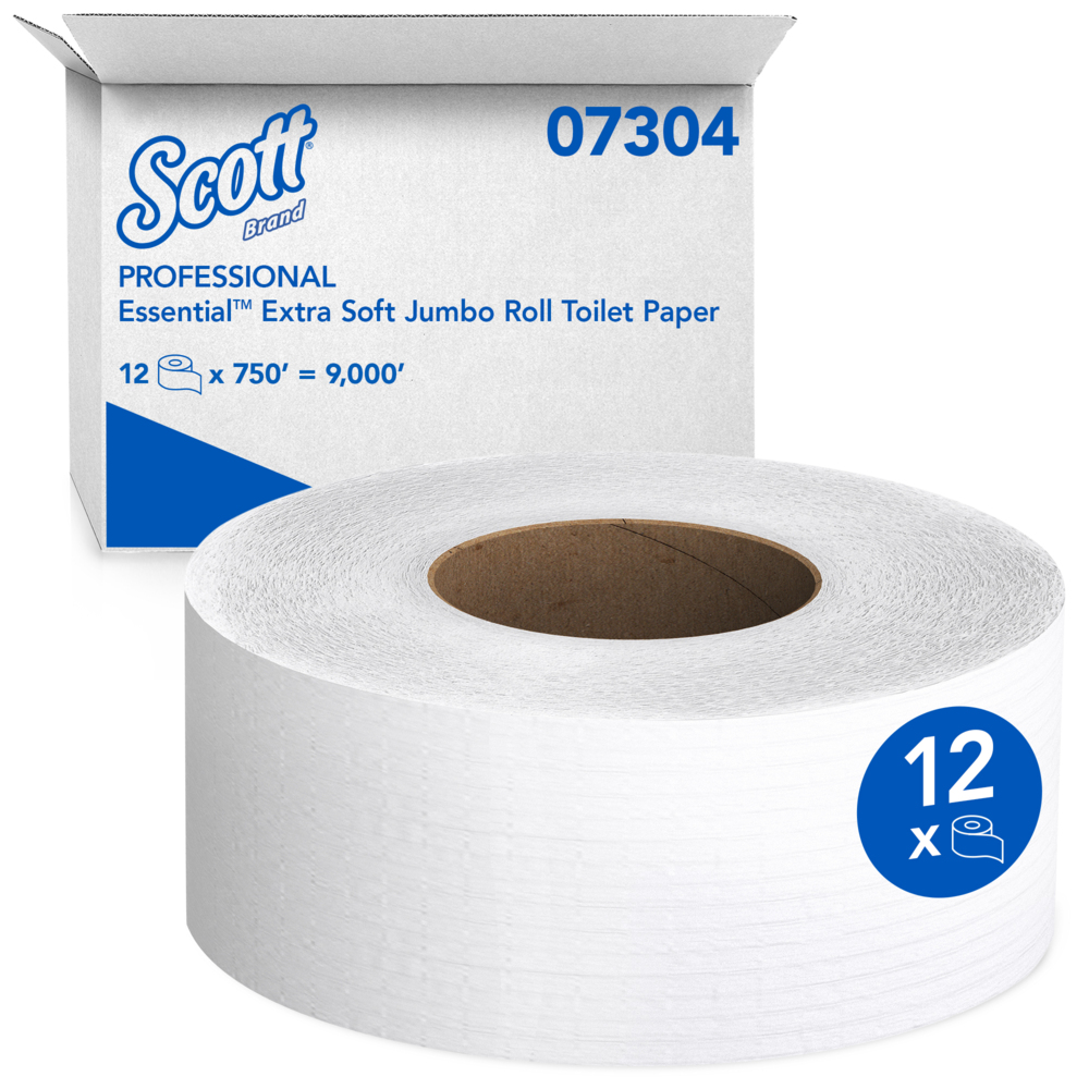 Papier hygiénique en rouleau géant Scott® Essential - 07304