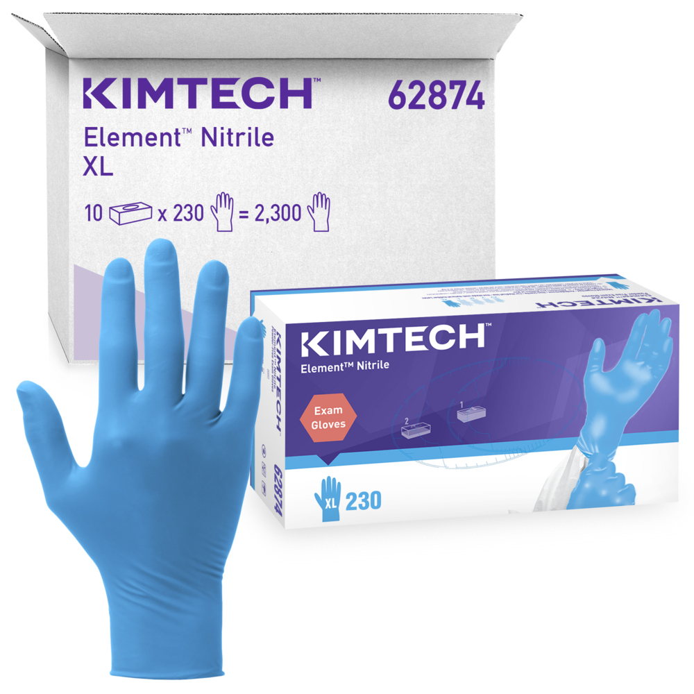 Gants d’examen en nitrile Kimtech™ Element™ - 62874